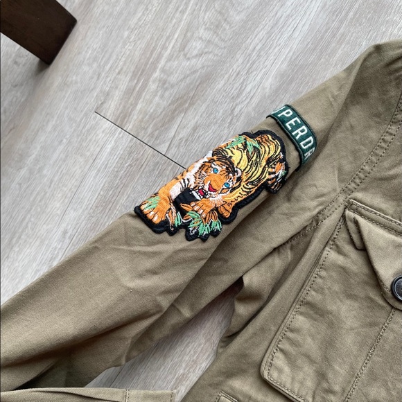 NWOT Superdry rookie patch military jacket - Picture 6 of 10